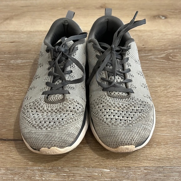 Gray APL Techloom Pro Sneakers - Picture 1 of 4